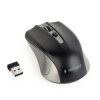 Gembird MUSW-4B-04-GB Mouse Radio Optical Grey Black 4 Button 1600 dpi