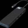 HD4102BKGL Port replicator/docking station, USB-C, 8 ports, black