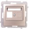 As Obudowa Gniazda Teleinformatycznego Pojedynczego Satyna Light Gpk-1G/P/45