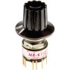 NKK MRK112-A 0.1A IP67 1/2" Dia Rotary Switch 2-12 Positions 28V