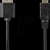 CCGL60301BK20 USB 2.0 cable, Type-A connector to mini 5-pin connector, 2 m