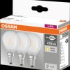 4058075819399 LED bulb BASE E14, 4 W, 470 lm, 2700 K, 3 pcs.