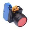 YW1B-M1E10R Red 22mm Momentary Push Button Switch NO IP65 IDEC