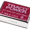 Konwerter DC/DC TEN 5, Uwe 18V dc, Uwe 9V, Uwy 15 V dc, TRACOPOWER 400 mA 6 W -40 °C 85 °C Do montażu na płytce