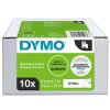 Taśma DYMO D1 9mm x 7m czarny/ biały PACK /10szt./