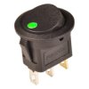 Przełącznik 16mm 20A 12V + LED zielony P082