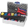 Knipex 97 90 25 Crimp Assortments For Cable Connectors + Crimping Pliers 240mm