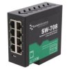 Switch Ethernet, (niezarządzalny), liczba portów: 8, 5÷30VDC, RJ45 SW-708