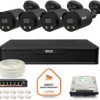 Zestaw Monitoringu Ip 4X Kamera Bcs-P-Tip28fwr3l2-Ai2-G + Rejestrator 2Tb