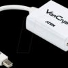 VC960-AT DisplayPort adapter, mini DP plug to DVI socket