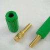 Wtyczka bananowa WB-13 zielona RoHS