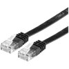 Value 21.99.0960 RJ45 Network cable CAT 6 U/UTP Black 0.50 m