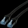 21152750 Patch cable Cat. 6a UTP, LSOH, black, 0.5 m