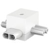 Luminaire connector, white, for FLEXLINE - linear lighting system, 62425226