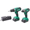 HiKOKI KC18DFXJAZ KC18DFXJAZ Twin Pack 18V 2 x 2.0Ah Li-ion