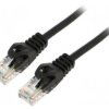 Patch cord U/UTP Cat: 6 RJ45 wtyk z obu stron linka CCA 20m PCU6-10CC-2000-BK