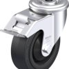 Blickle 755853 LER-POEV 100KA-FI Rolka obrotowa z blachy stalowej Średnica koła: 100 mm Maksymalne obciążenie: 150 kg 1