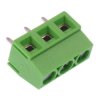 3-Way 5.08mm PCB Terminal Block Green 15A 300V