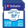 Karta SD SDXC, 128 GB Nie, Verbatim Premium 300x