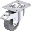 Blickle 872642 LK-PO 100G-3-FI-ELS Rolka obrotowa z blachy stalowej Średnica koła: 100 mm Maksymalne obciążenie: 280 kg
