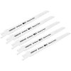 Sealey SRBR611DF Reciprocating Saw Blade Wood & Nail 150mm 6tpi - Pack of 5
