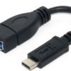 Adapter USB Typ-C 3.0 męski - USB żeński
