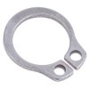 Pierścień zabezpieczający, Ø 10mm, materiał: Stal nierdzewna, RS PRO
