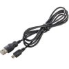 Kabel USB-A - miniUSB | CZARNY | 1,4m