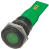 Lampka kontrolna do montażu panelowego 24V ac/dc, zielona 16mm LED Końcówka lutownicza RS PRO