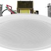 Monacor EDL-15 Głośnik sufitowy PA 100 V biały 1 szt.