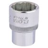 Elora 24682 23mm 1/2" Square Drive Bi-hexagon Socket