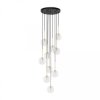 Lampa wisząca z transparentnymi, szklanymi kloszami NILOS 10xG9 5944 TK Lighting