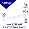 Panel LED podtynkowy BLINGO UIP 5000LM120NW max 40W max 125lm 4000K IP54/20 IIIkl. UGR19 bez zasilacza 5 lat Gwar. biały 39240