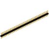Pin header, 36 pole, pitch 2 mm, straight, black, SLY 1 085 36 G