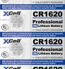 148261 Lithium button cell CR1620, 5-unit blister pack