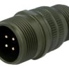 Złącze okrągłe rozmiar 14S MS/DS stop aluminium DS3101A 14S-2P