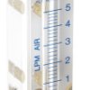 Przepływomierz do gazów 0,4 l/min → 5 l/min Zmienny obszar NPT 1/8 żeńskie 1/8 cala