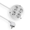 Przedłużacz okrągły 4-gniazda z/u 2m /OMY 3x1/ PSO-402