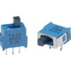 Przełącznik suwakowy, Pojedynczy biegun, THT, APEM