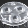 Soczewka LED Średni kąt 3-LEDowa 35 (Dia.) x 9mm, D 35mm, kąt widzenia 25→ 34 °, do użytku z Cree XB-D, Cree