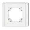Kompletna Ramka Uniwersalna Pojedyncza Biały Fr-1