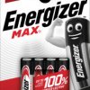 E301532000 Energizer, alkaline-battery, AAA (Micro), pack of 4