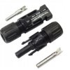 Złącze fotowoltaiczne MC4 komplekt para (+ i -) szeregowe zestaw DC 1000V 32A VCX