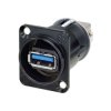 Odwrotna przelotka USB Neutrik NAUSB3-B, 1 szt. Neutrik NAUSB3-B, 1 szt.
