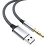 KABEL ADAPTER PRZEJŚCIÓWKA USB-A - WTYK JACK 2,0M (ZLAUDIO-USBA-WTJ-02)