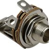 TRU COMPONENTS 1578872 Złącze męskie jack 3,5 mm, niklowany, 1 szt.