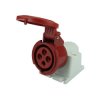 Gniazdo siłowe n/t 16A 4P 400V IP44 23399 FAMATEL