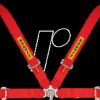 00318-01-03-RED Sabelt Simracing harness system, red
