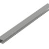 Bopla ASPH 1030-1000 9006 (94221000) - asymetryczny profil aluminiowy półotwarty (98,5 x 32,8 x 1000 mm)