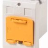 Eaton E-PKZ01-SVB 281635 do wbudowania, wyłącznik (D x S x W) 80 x 85 x 129 mm szary, żółty 1 szt.